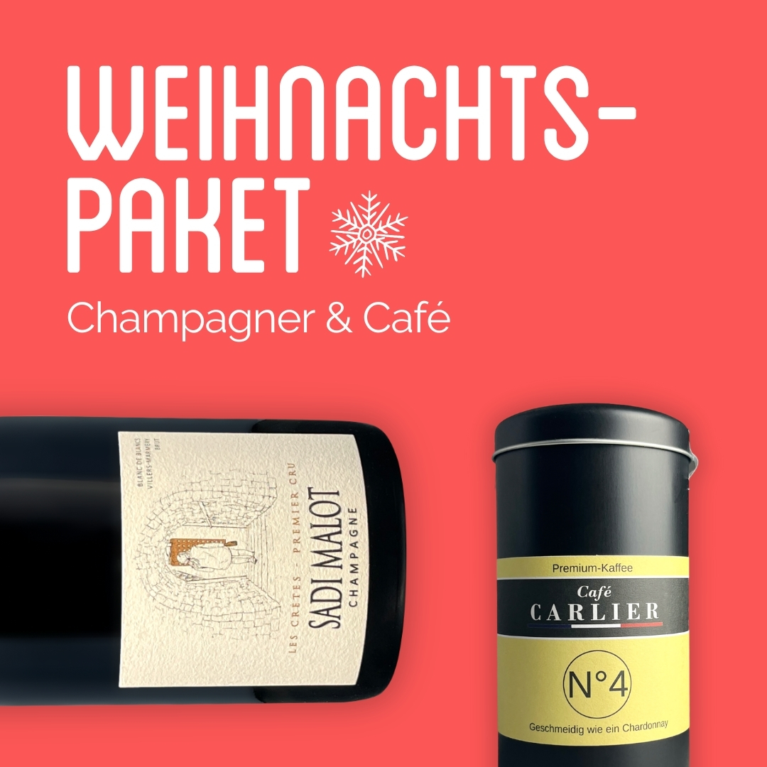 Weihnachtspaket Champagner & Café