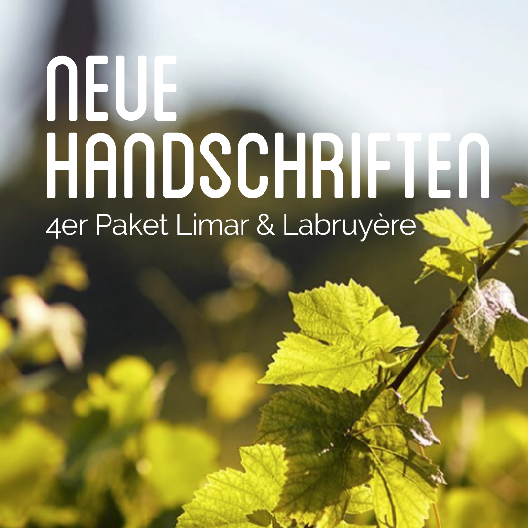 Neue Handschriften – 4er Probierpaket Labruyère & Limar