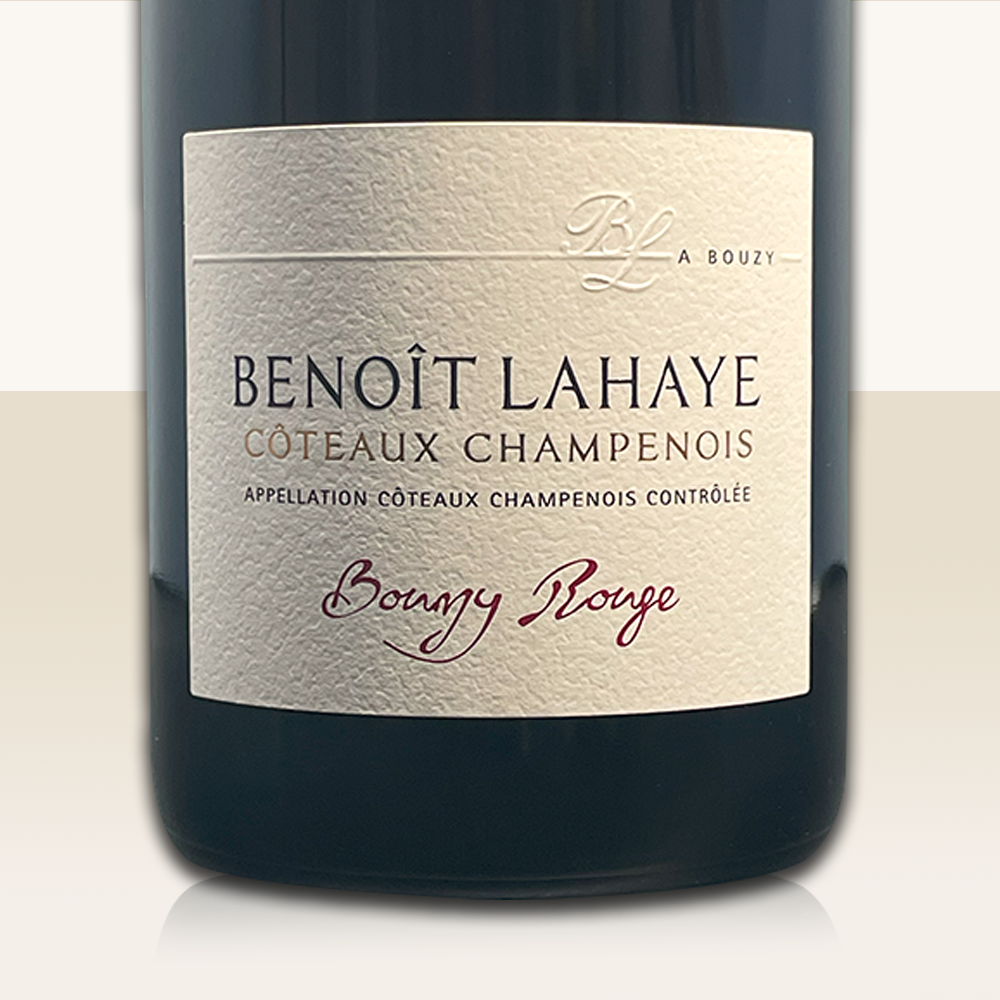 Benoît Lahaye Bouzy Rouge Côteaux Champenois - Bio