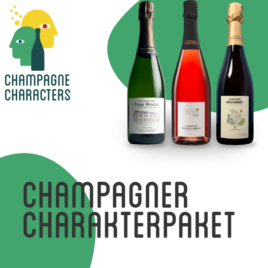 3 Champagnes - 3 Characters