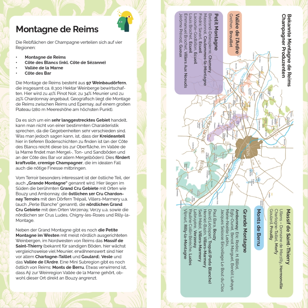 Region Map Montagne de Reims