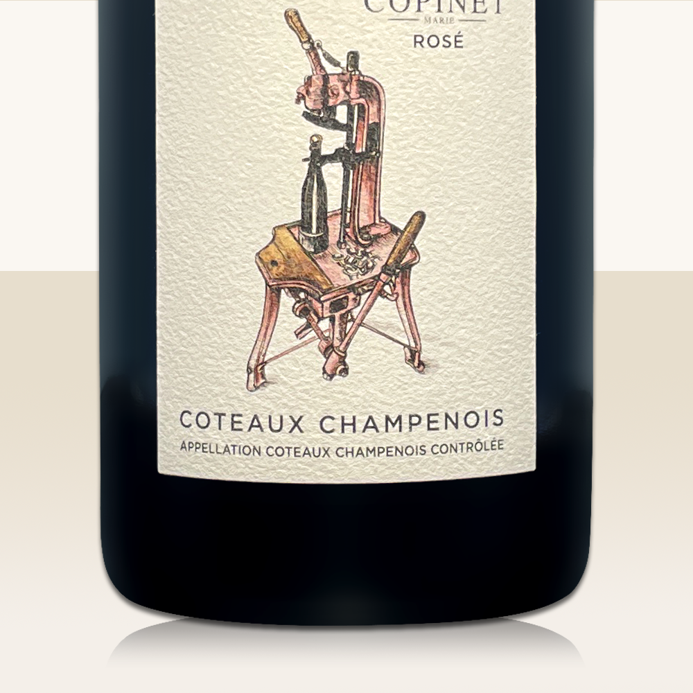 Marie Copinet (Stillwein) Coteaux Champenois Rosé - Bio