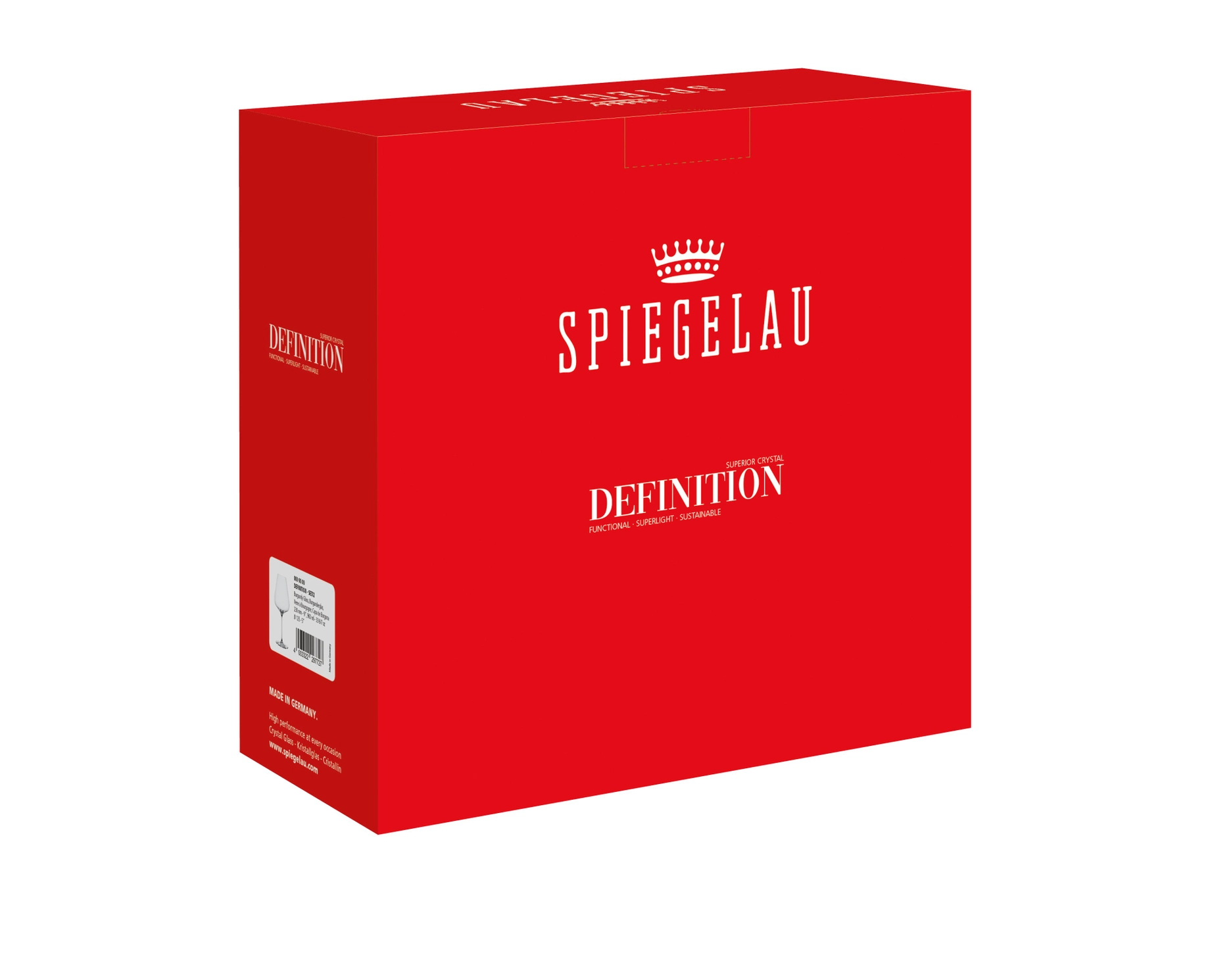 Spiegelau - Definition - Bordeaux glasses- set of 6 in a gift box