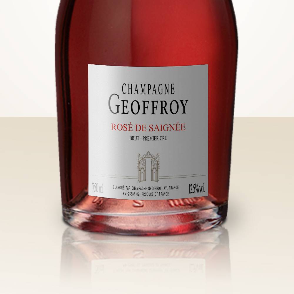 René Geoffroy Rosé de Saignée Brut DEMI