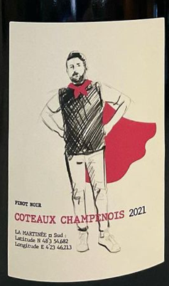 Pierre Brocard Stillwein Coteaux Champenois Rouge 2022