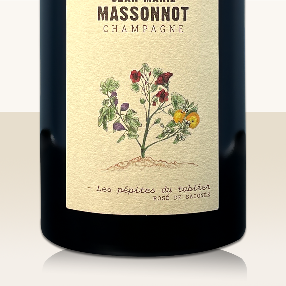 JM-Massonnot Les Pépites du Tablier Rosé de Saignée