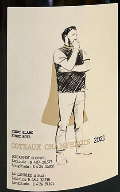 Pierre Brocard Stillwein Coteaux Champenois Blanc 2022