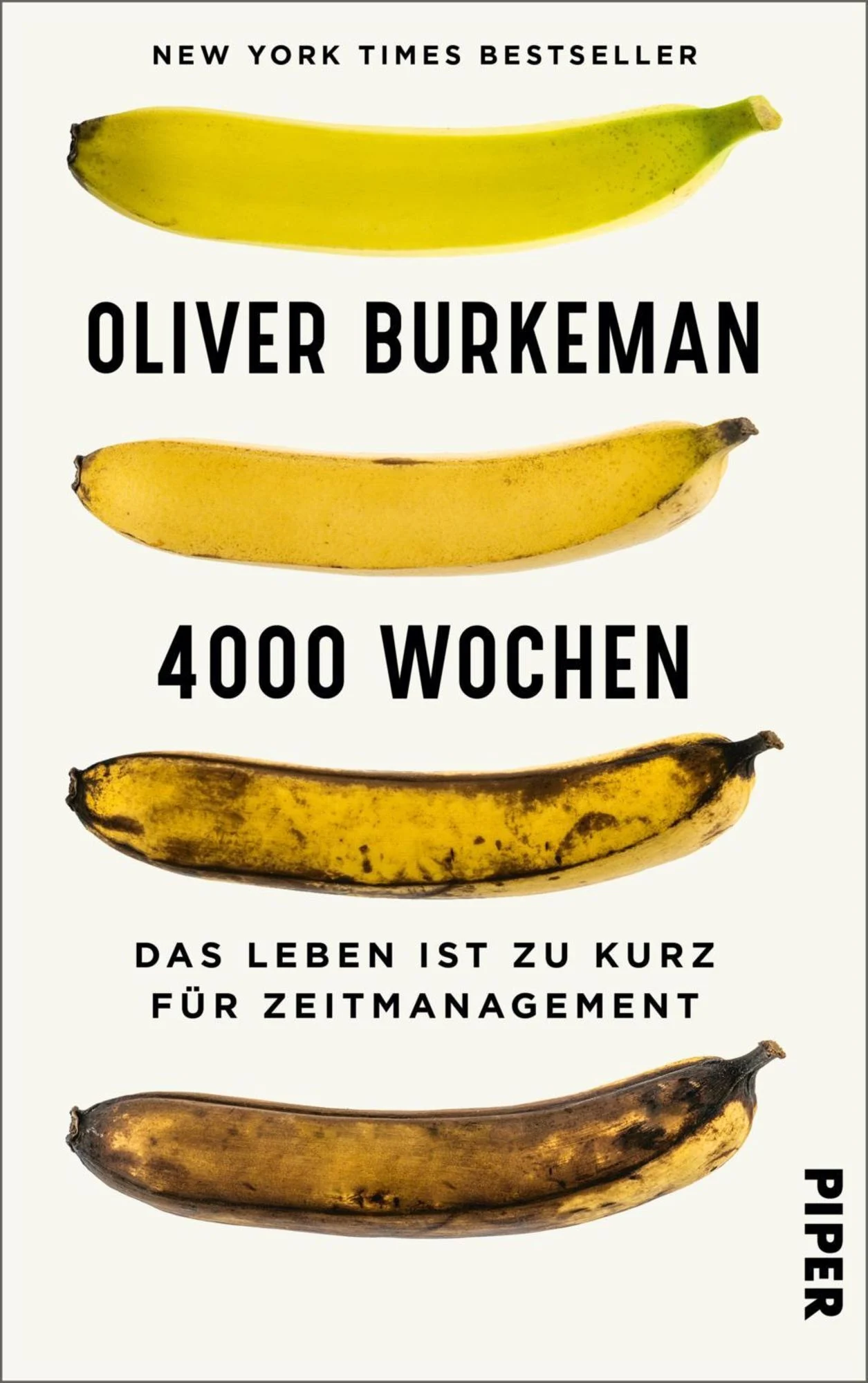 Buch 4000 Wochen von Oliver Burkeman