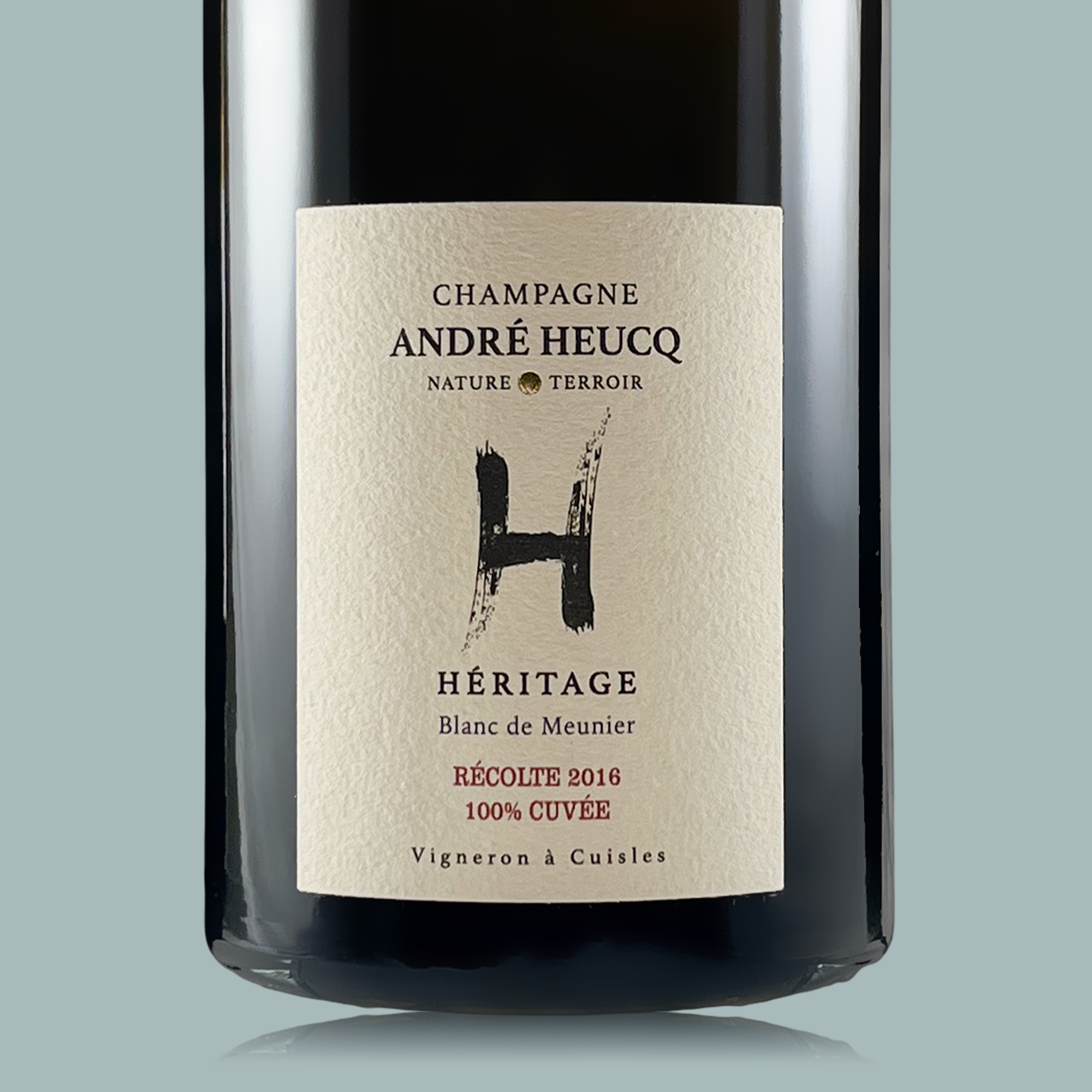 André Heucq HERITAGE Blanc de Meunier Zero 2016 - Bio