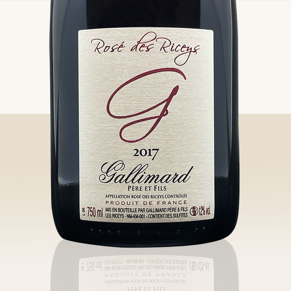 Gallimard Rosé des Riceys 2017 (Stillwein)