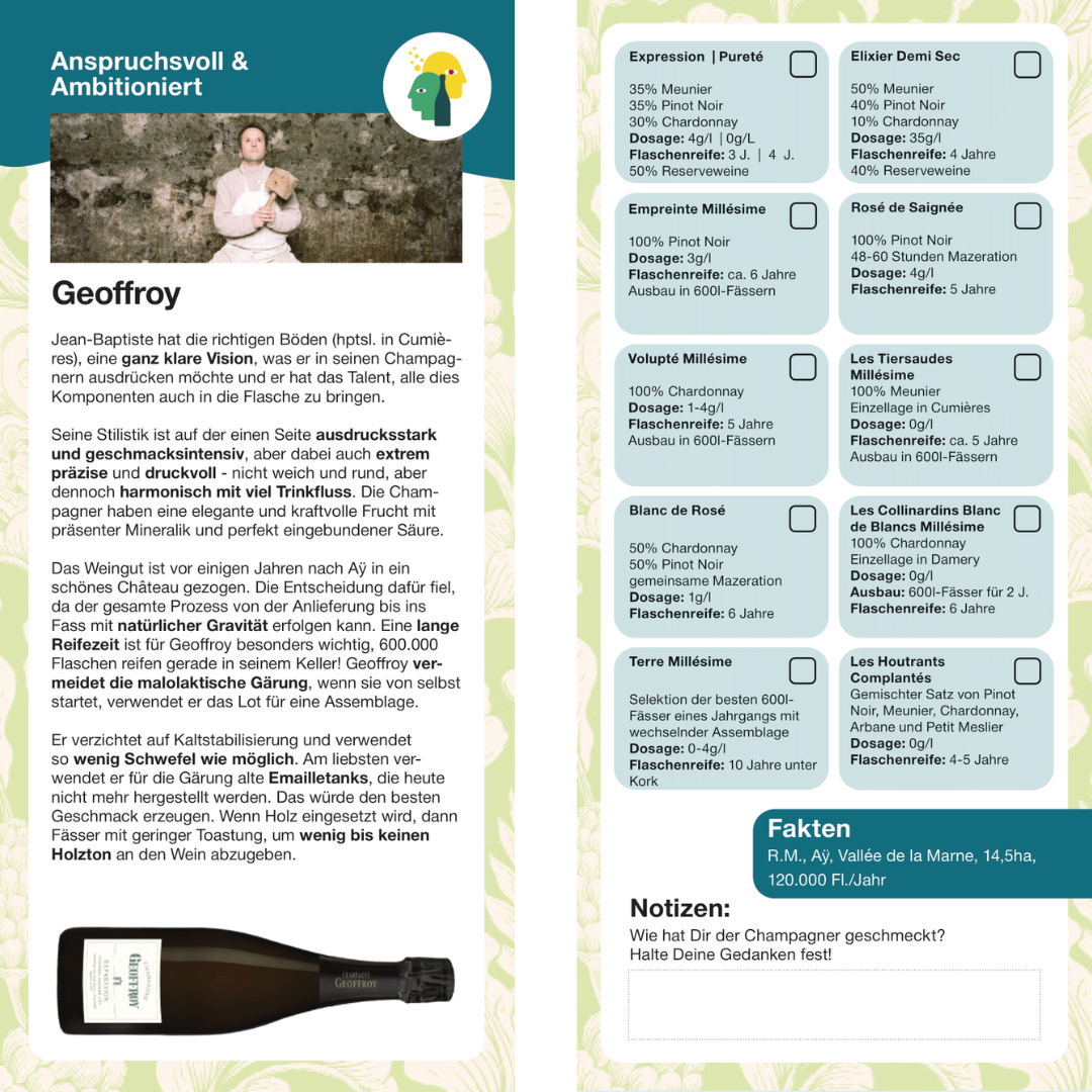 Producer Information Geoffroy Producer Information Geoffroy