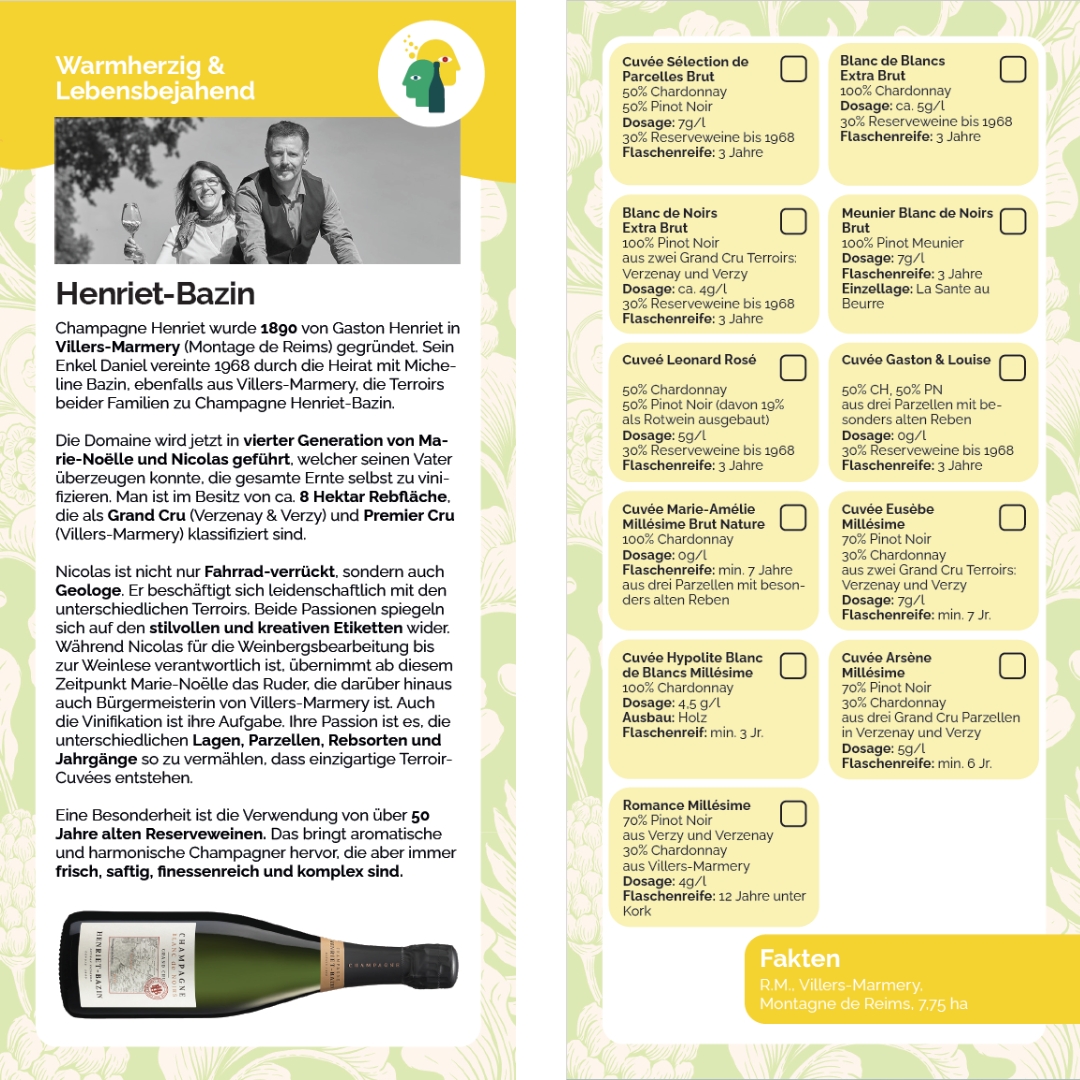 Producer Information Henriet-Bazin