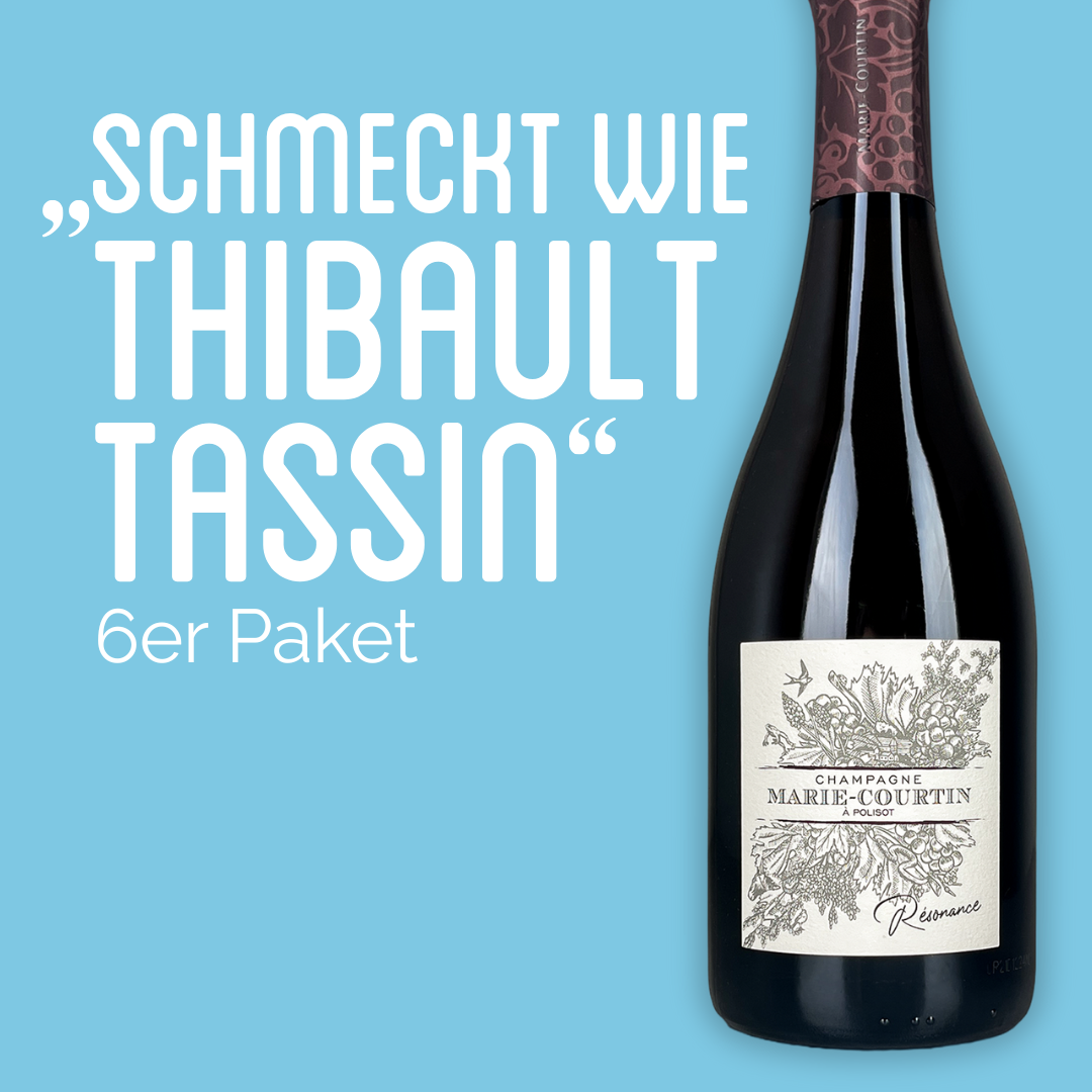 6er Paket "Schmeckt wie Thibault Tassin"