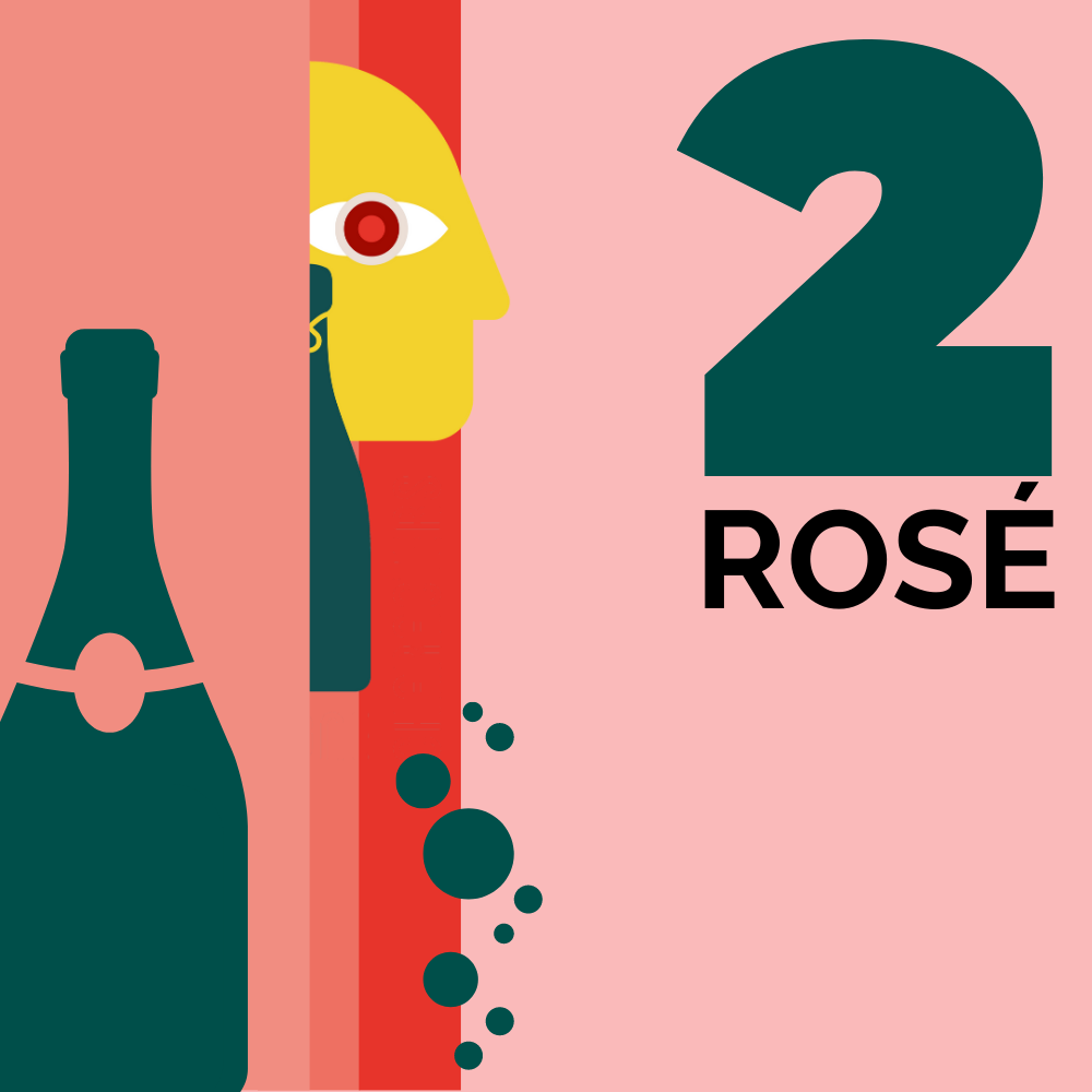 2er Themenpaket "Rosé-Champagner"