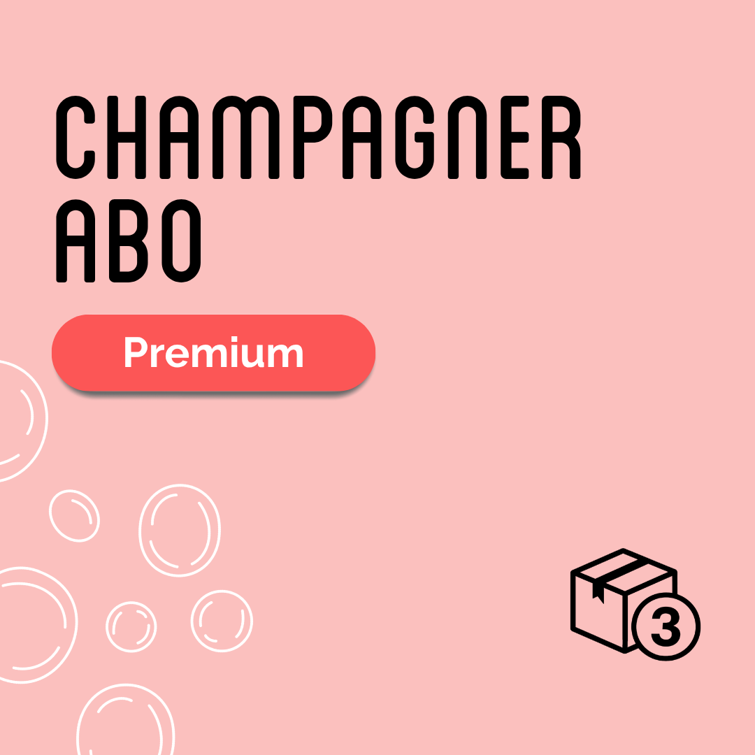 Champagner Abo Premium: 3 Sendungen - endet atomatisch
