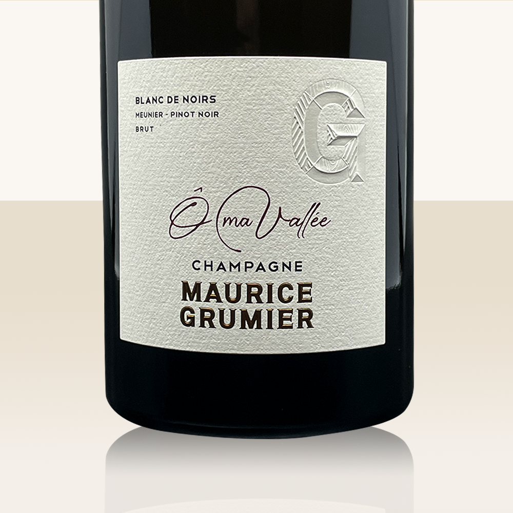 Grumier Ô Ma Valée Blanc de Noirs Brut DEMI (Half Bottle) 