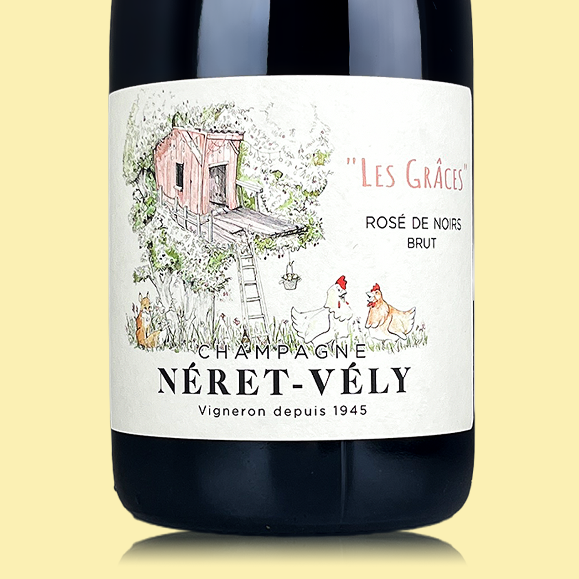 Néret-Vély Les Grâces Rosé de Noirs