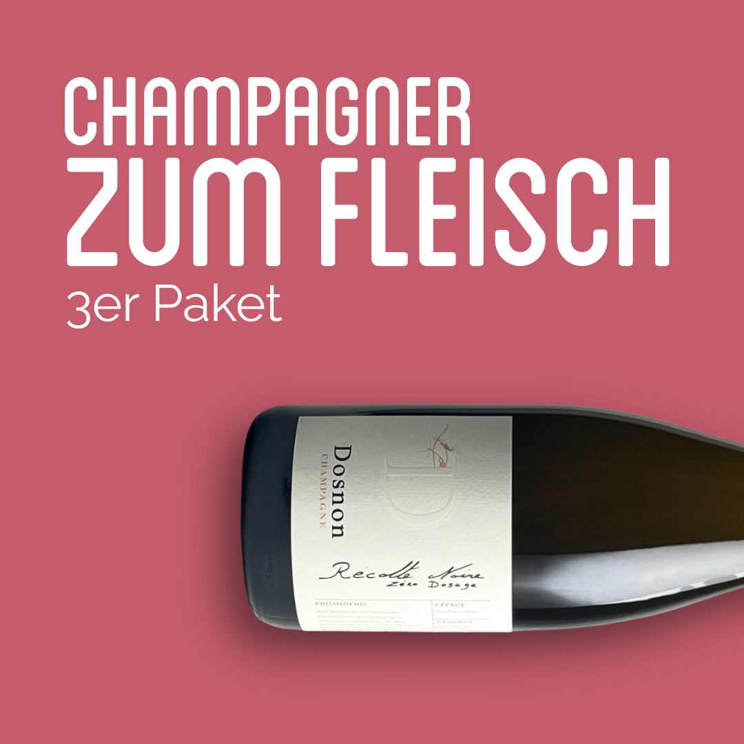 Taster Pack "Champagne and Beef" - 3 bottles Taster Pack "Champagne and Beef" - 3 bottles