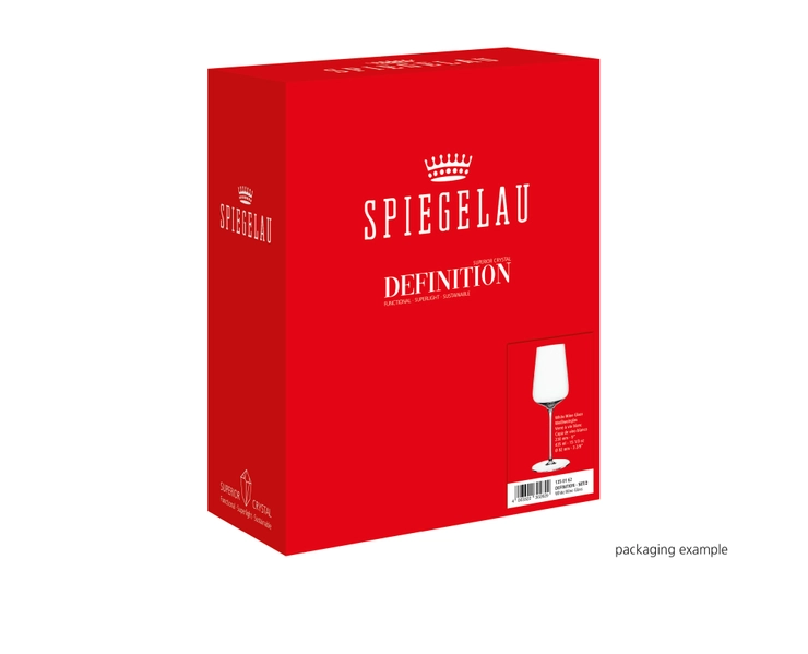 Spiegelau - Definition - White Wine Glasses - set of 6 in a gift box