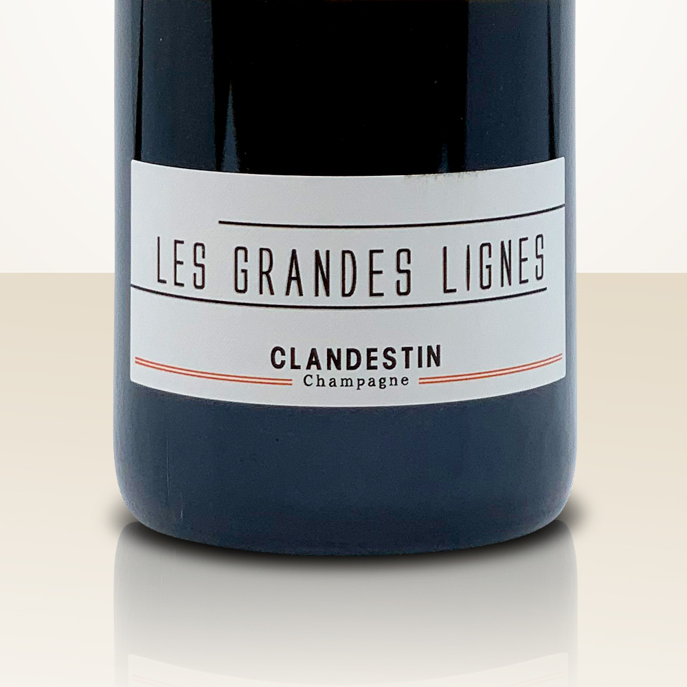 Clandestin "Les Grandes Lignes" Brut Nature - Bio