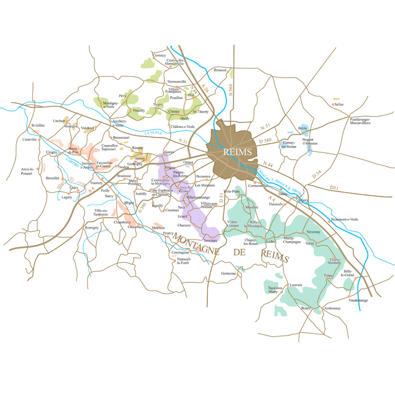 Montagne de Reims Montagne de Reims