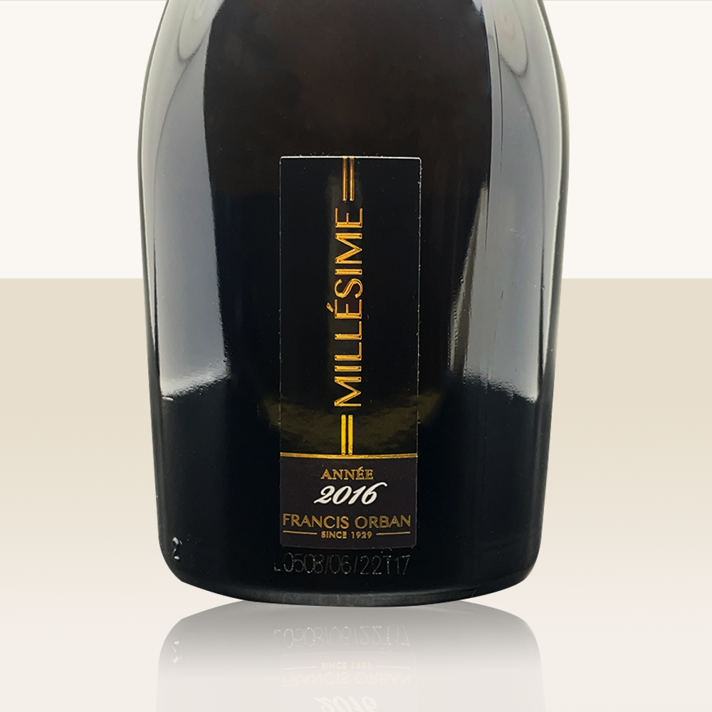 Francis Orban Millésime 2016 Extra Brut