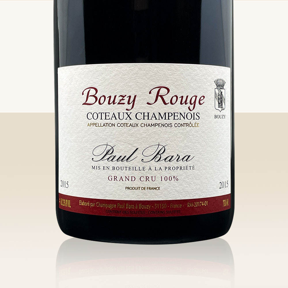 Paul Bara Bouzy Rouge 2018 Stillwein