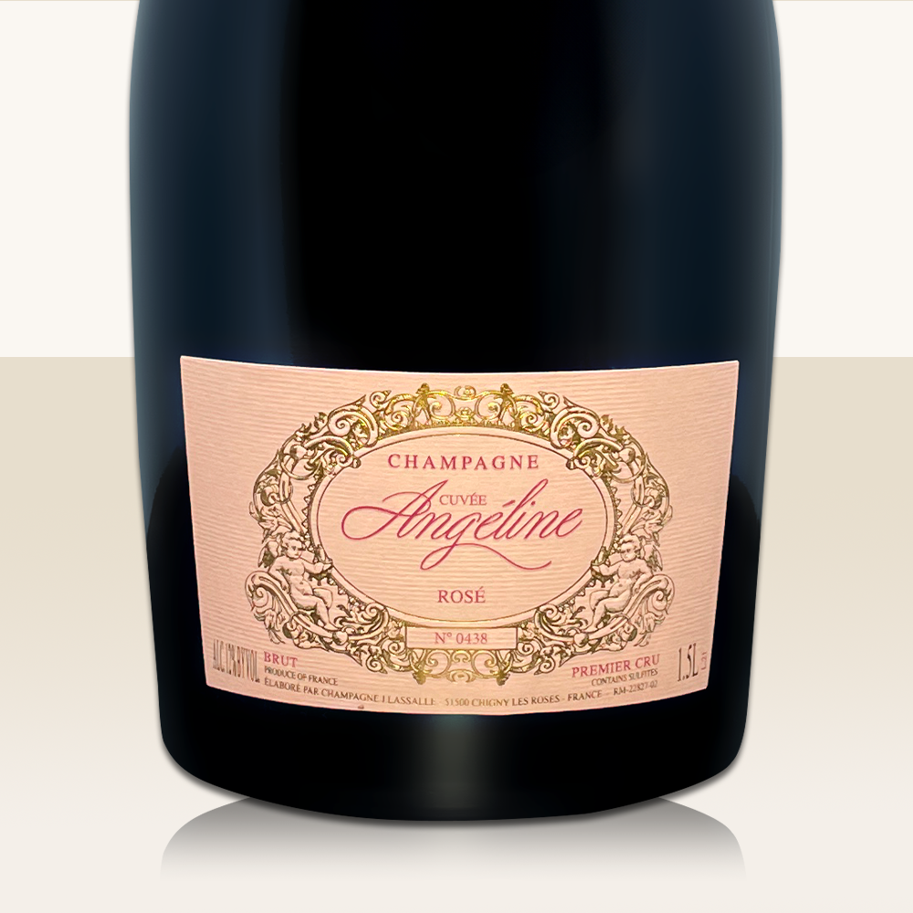 J. Lassalle Cuvee Angeline Rosé MAGNUM in present box