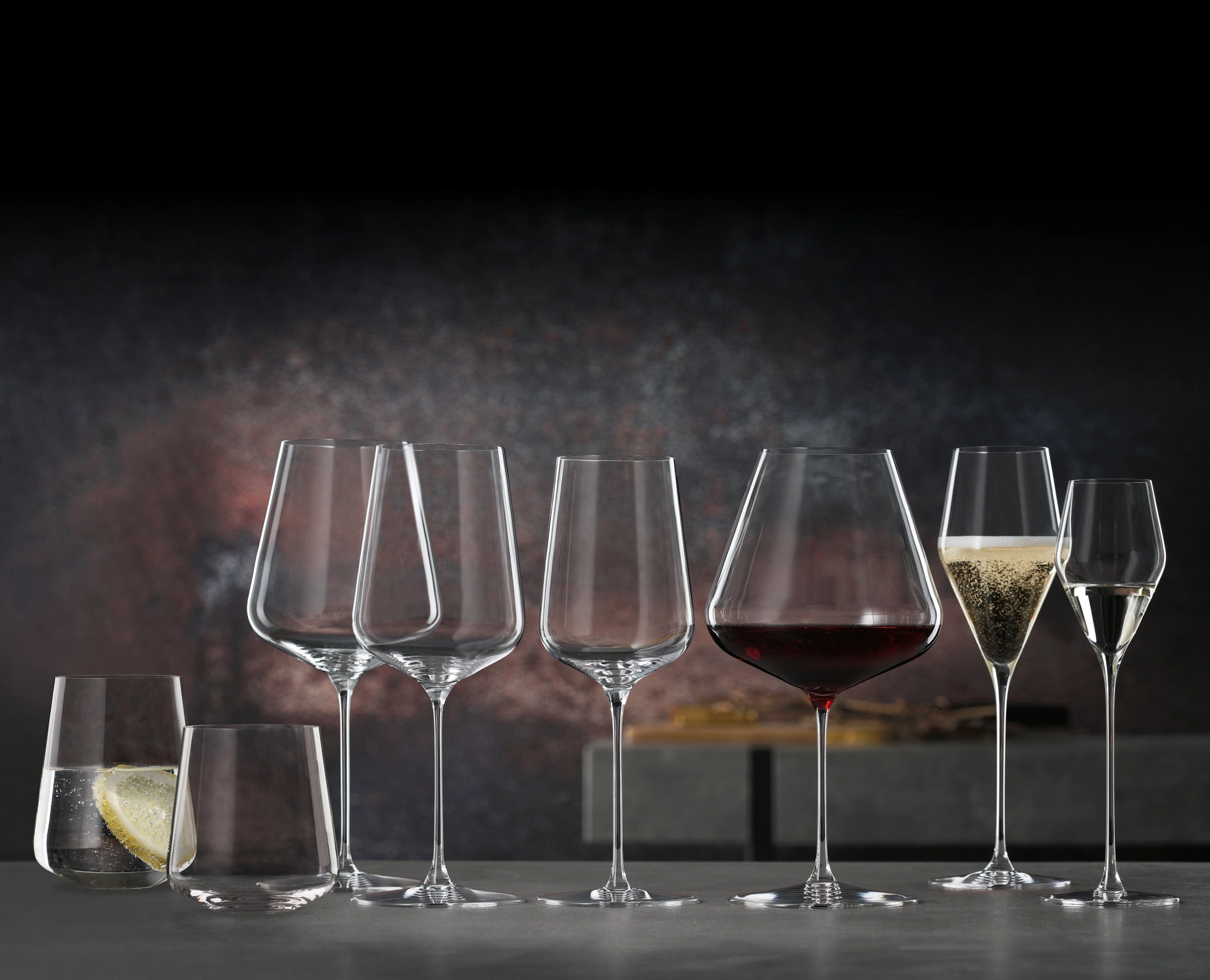 Spiegelau - Definition - Burgundy glasses - set of 6 in a gift box