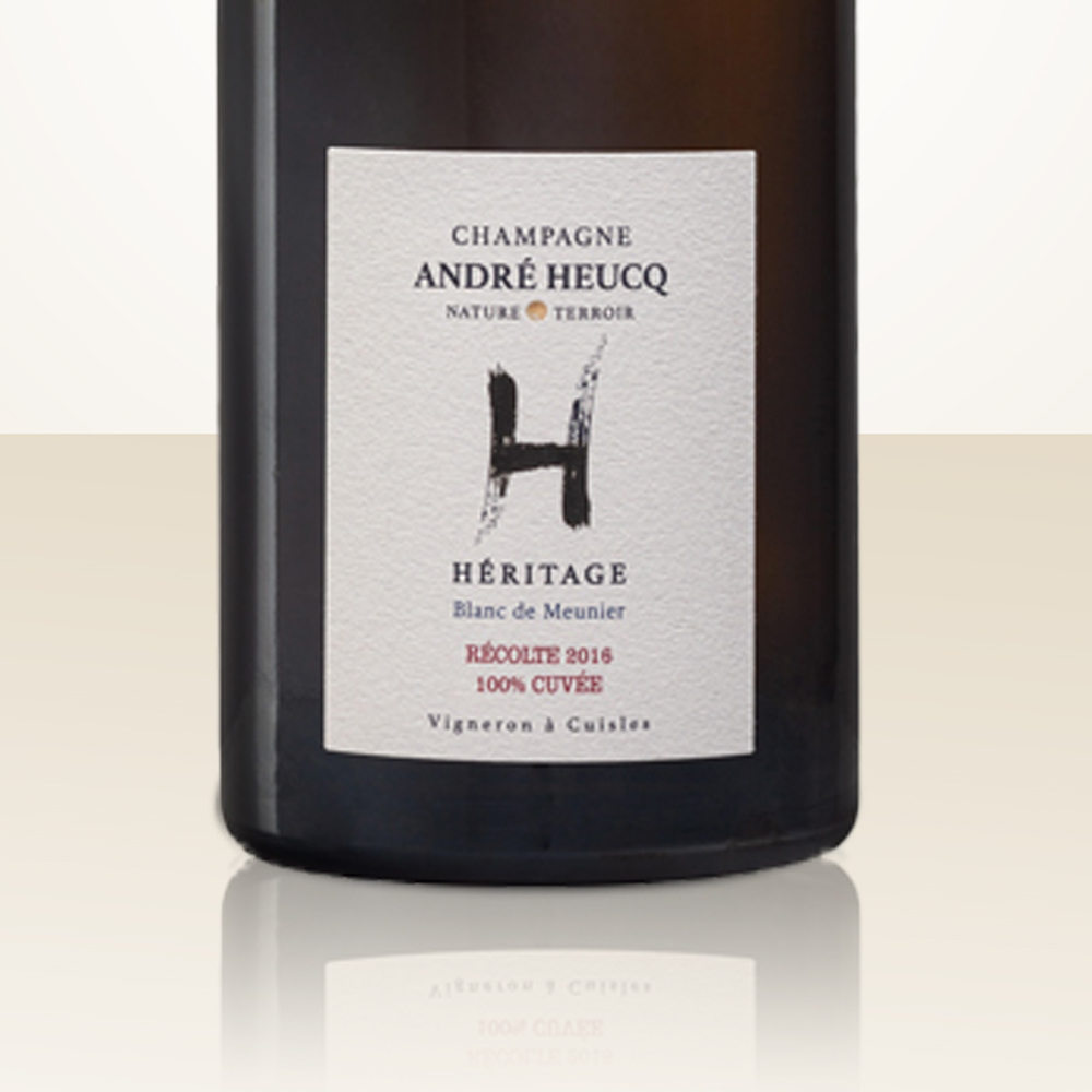 André Heucq HERITAGE Blanc de Meunier Zero 2016 - Bio