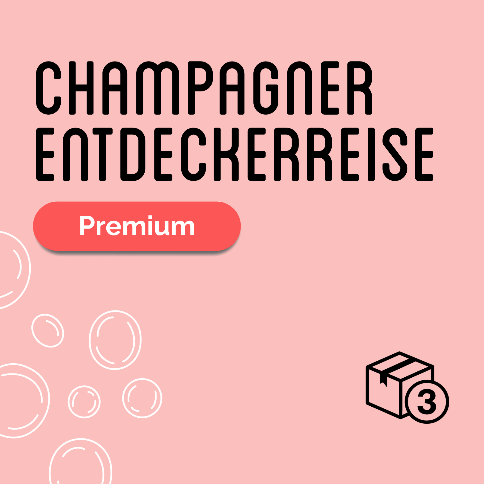Champagner Entdeckerreise Premium: 3 Sendungen