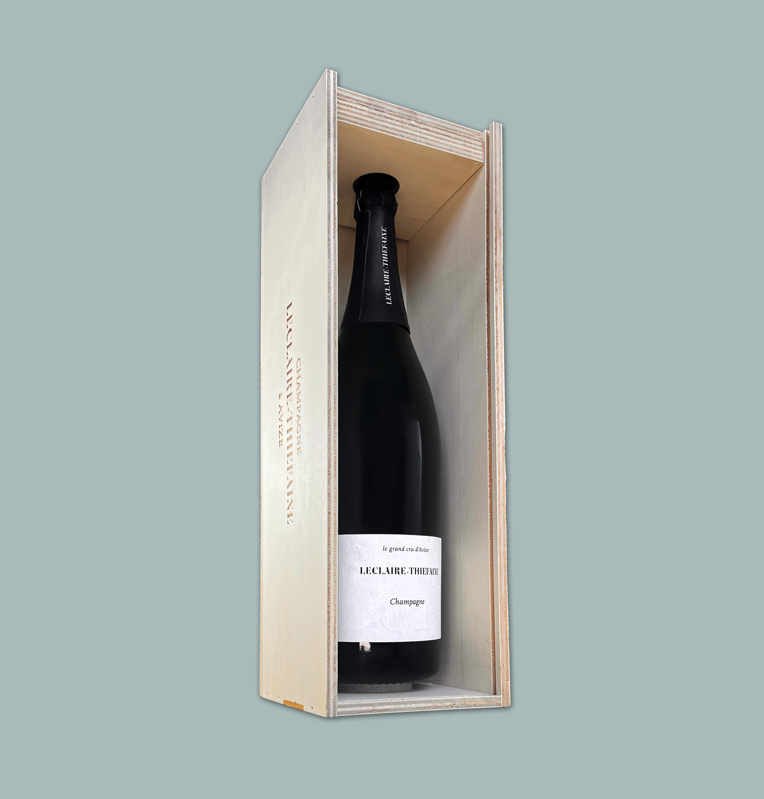 Leclaire Thiefaine Cuvée 01 Grand Cru d'Avize 2021 JEROBOAM in Holzkiste