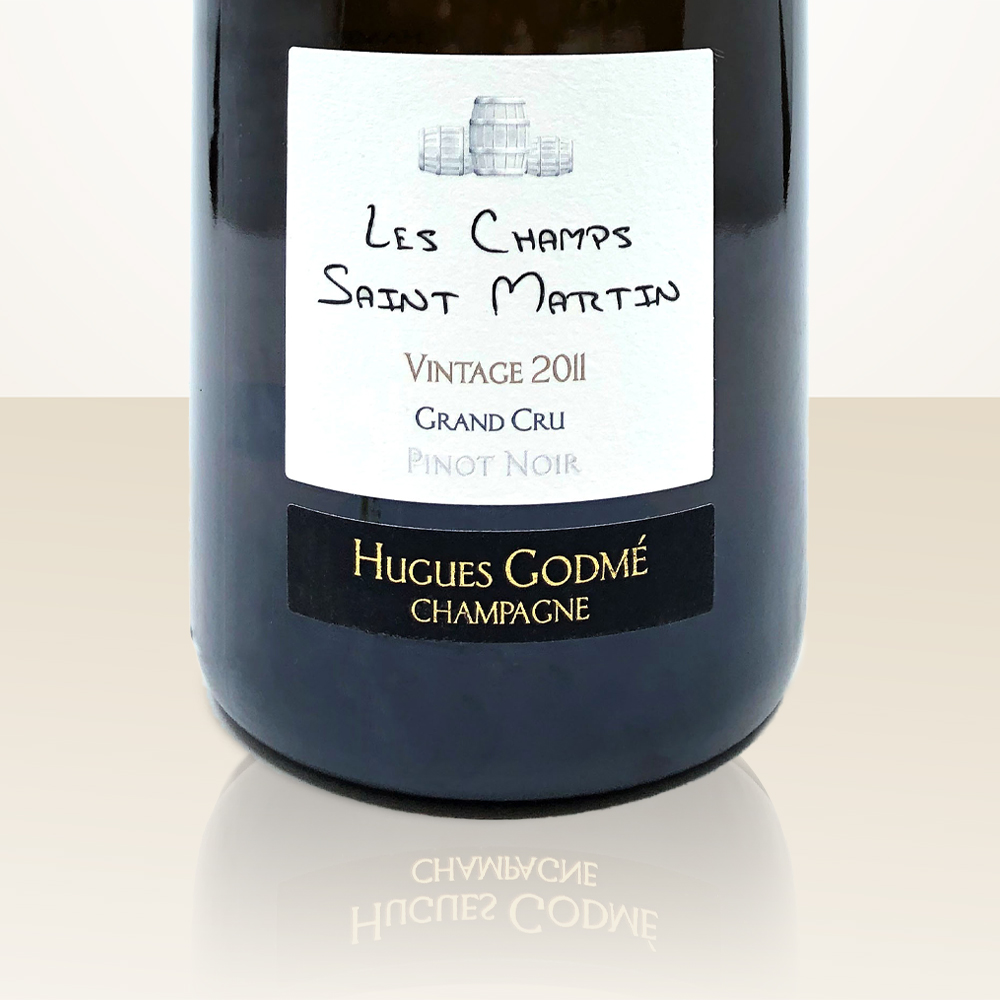 Hugues Godmé Les Champs Saint Martin Pinot Noir 2011 - Bio