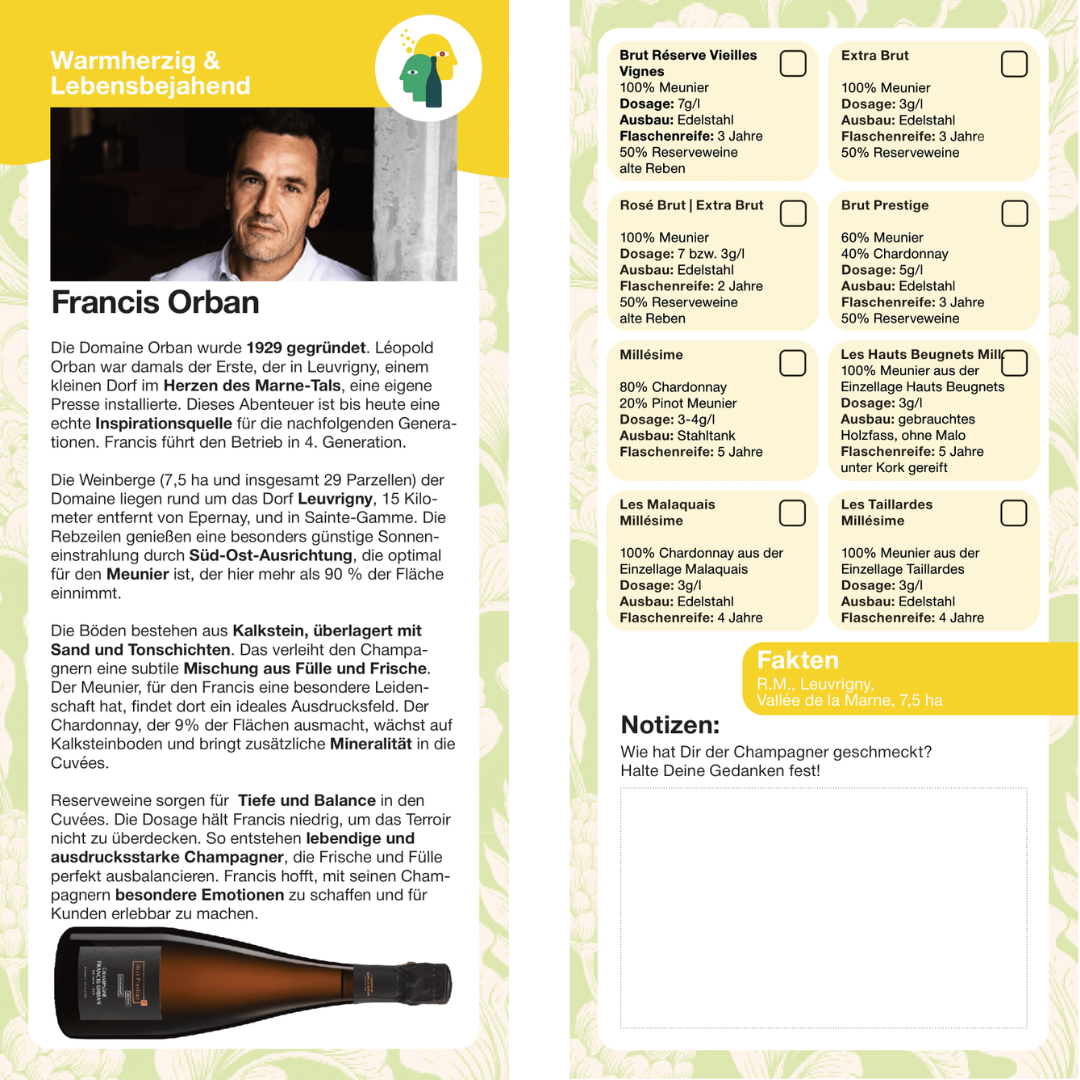 Producer Information Francis Orban