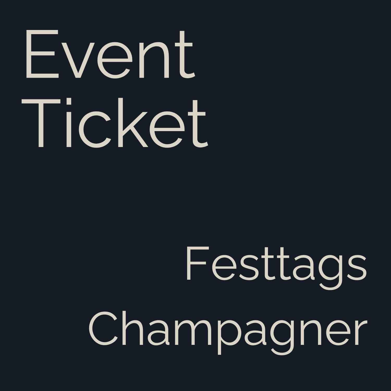 "Winter- und Festtags-Champagner" 19.12.2025