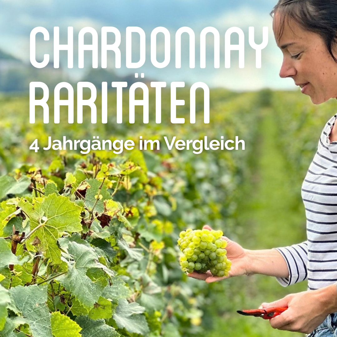 Chardonnay Raritäten: Vier Jahrgänge im Vergleich