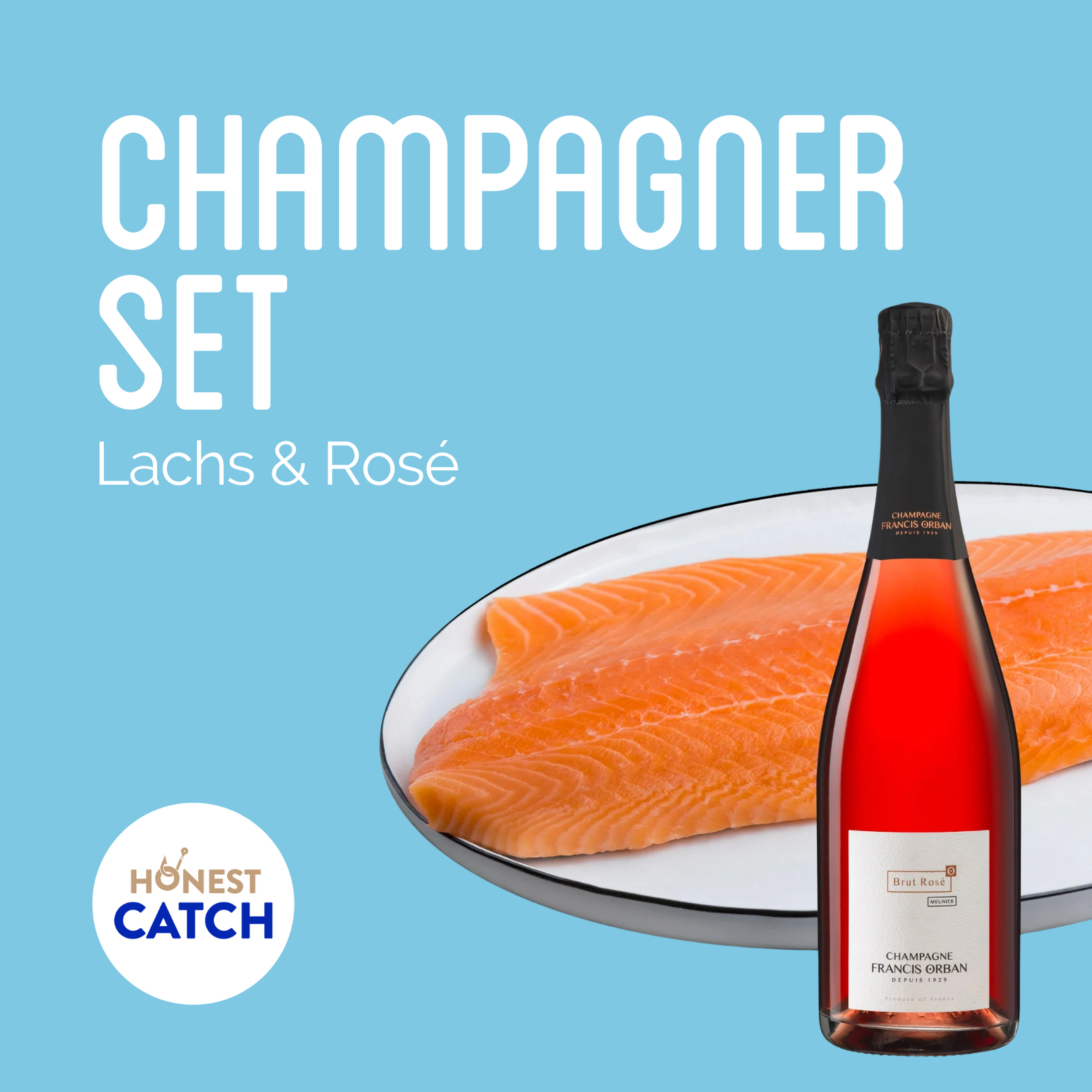 Lachs & Rosé Champagner Set | HONEST CATCH x ChaCha 