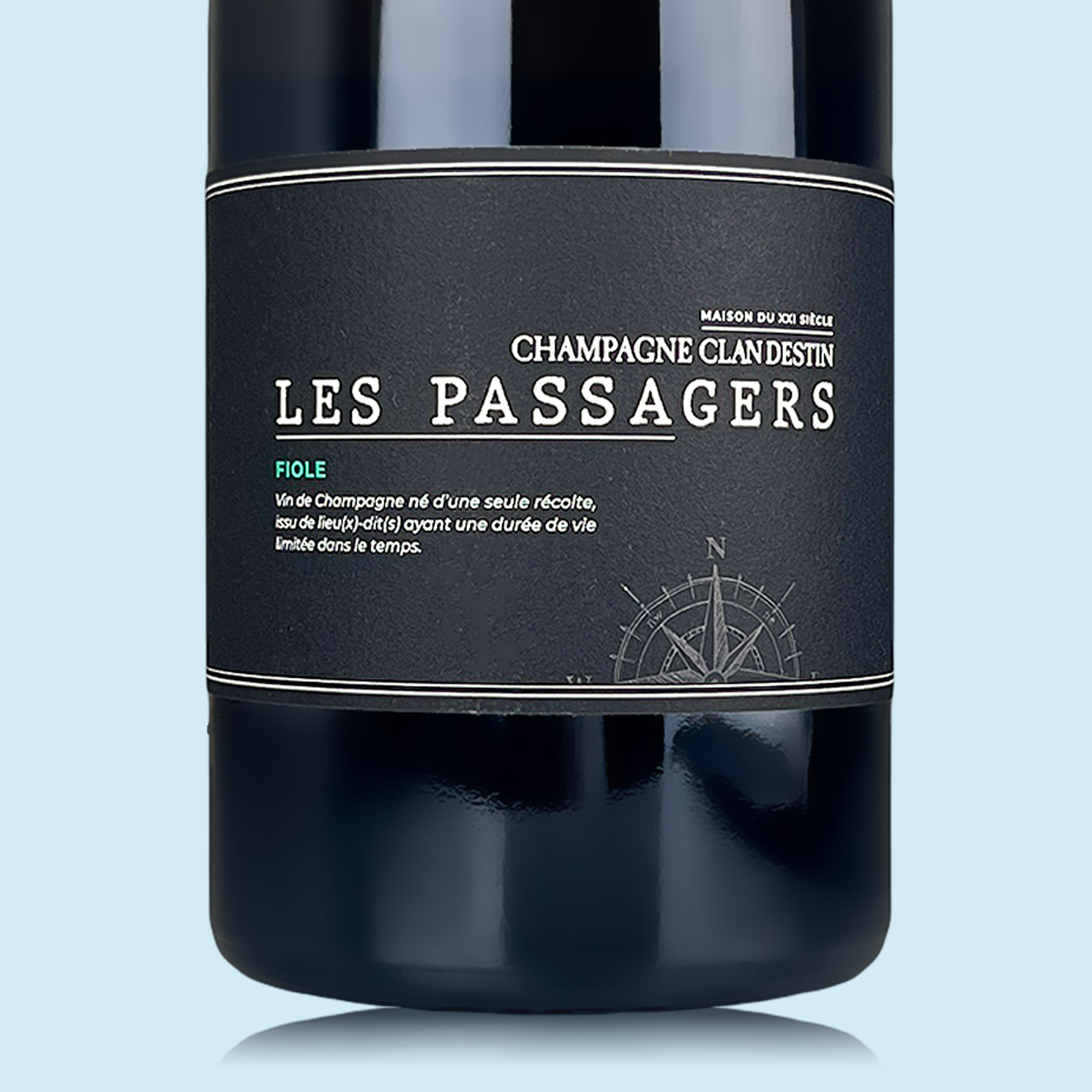 Clandestin Les Passagers "Fiole" 2022 Brut Nature - Bio