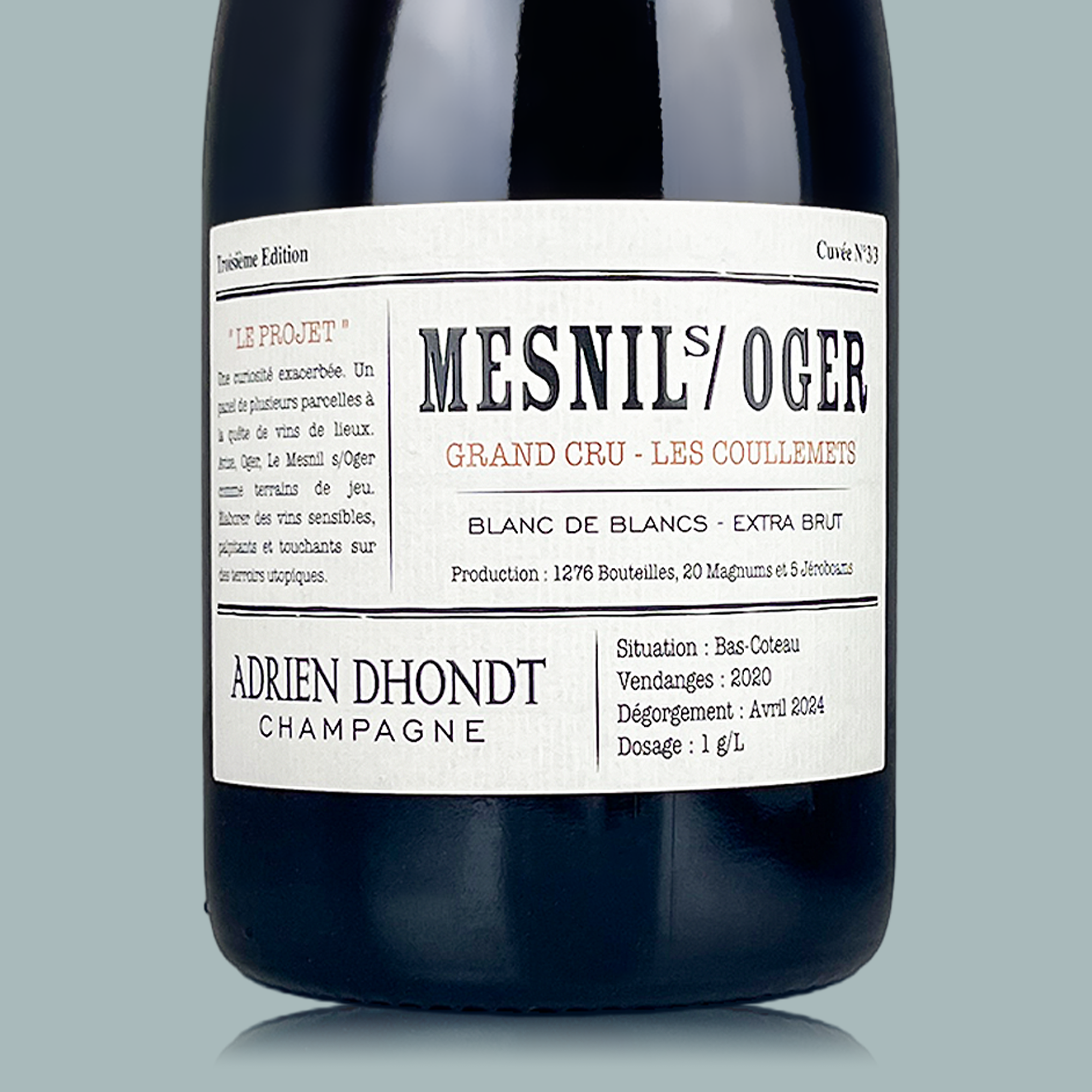 Adrien Dhondt Le Mesnil sur Oger "Les Coullemets" 2020