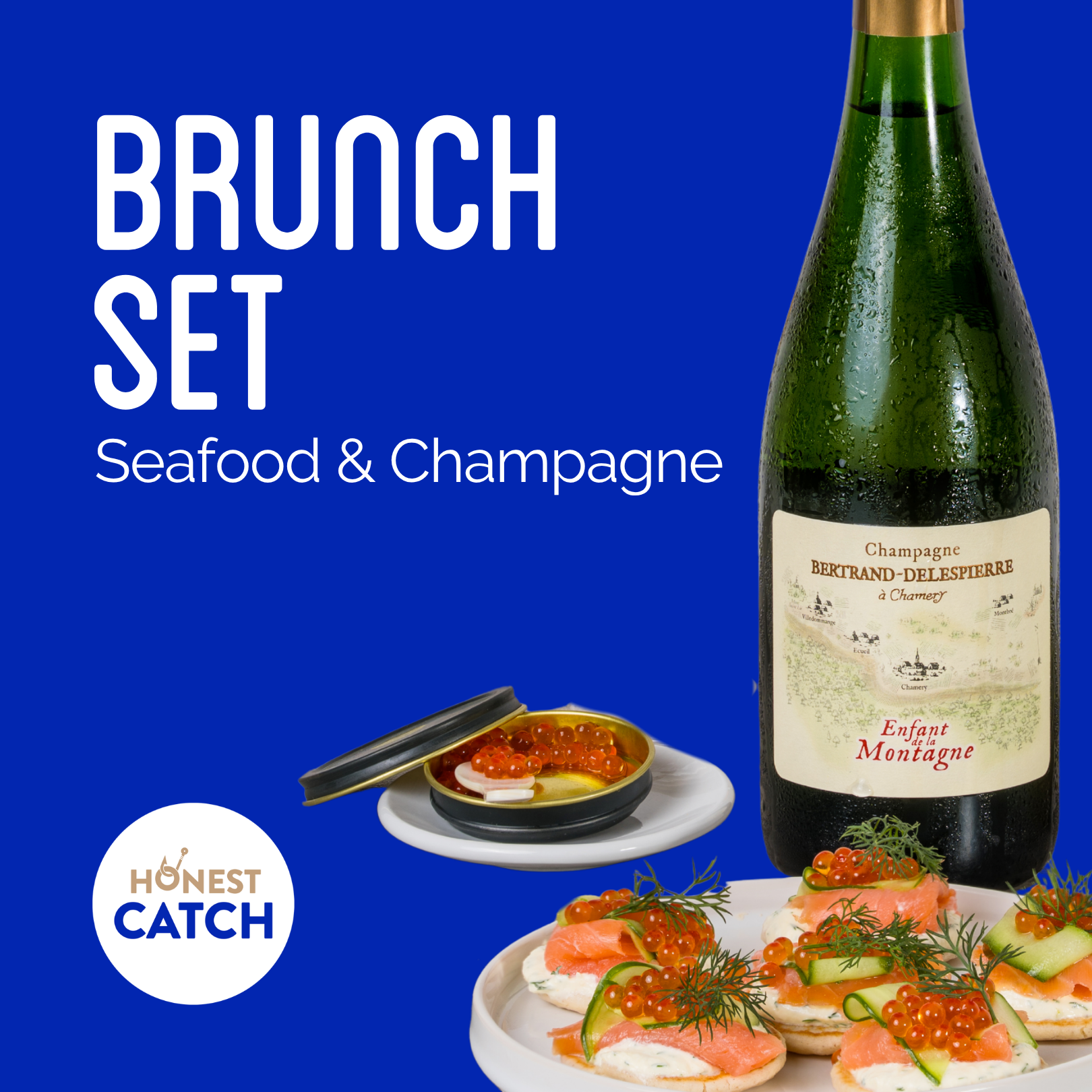 Champagner Brunch Set | HONEST CATCH x ChaCha