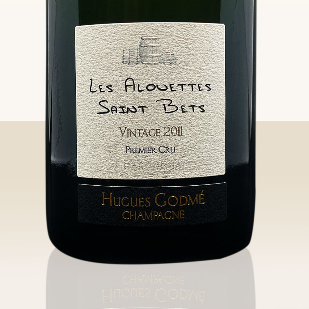 Hugues Godmé Les Alouettes Saint Bets Chardonnay 2010 - Bio