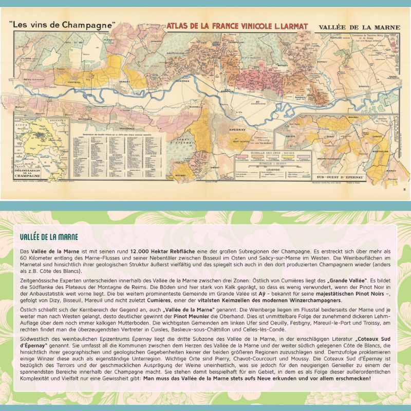 Region Map Valée de la Marne