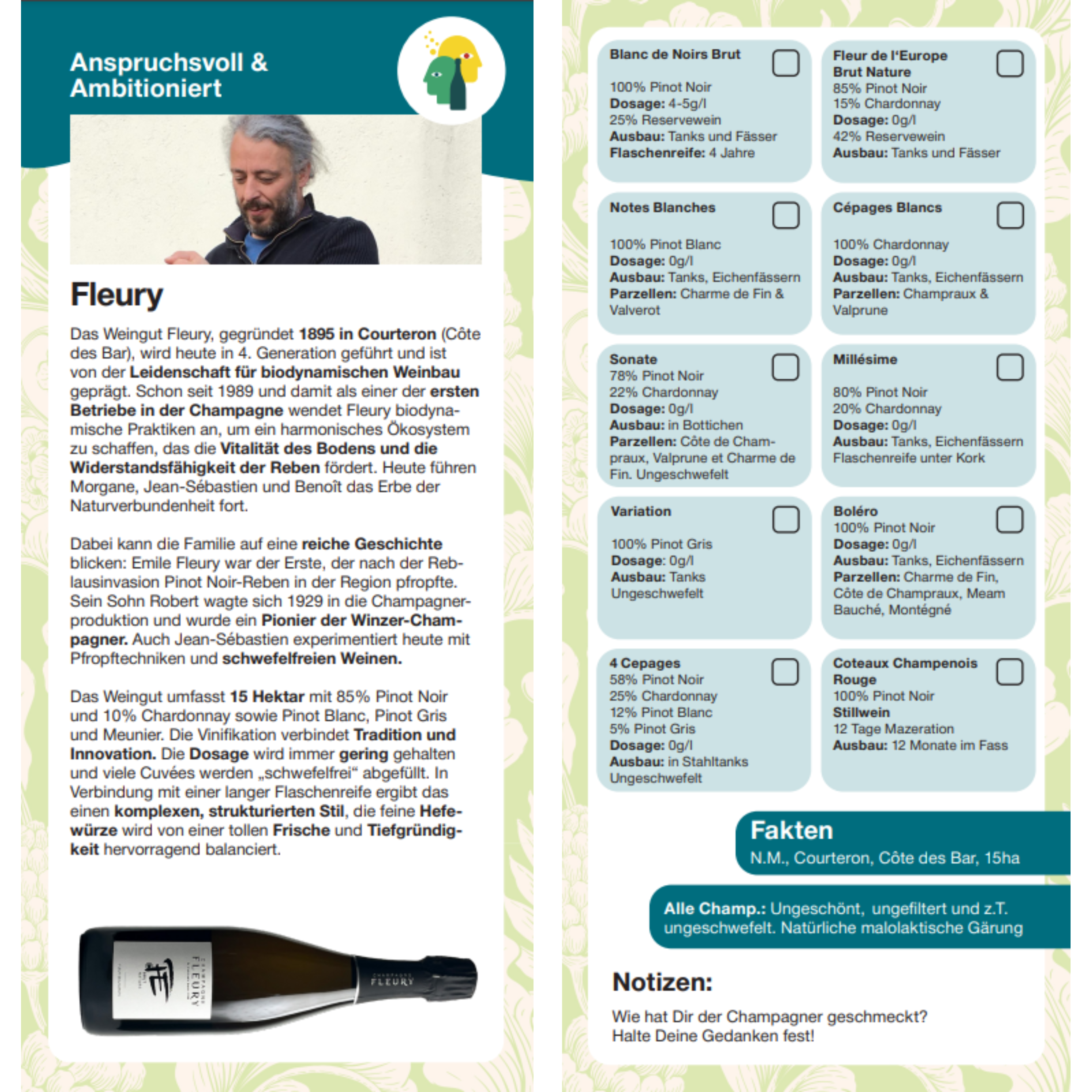 Producer Information Fleury Producer Information Fleury