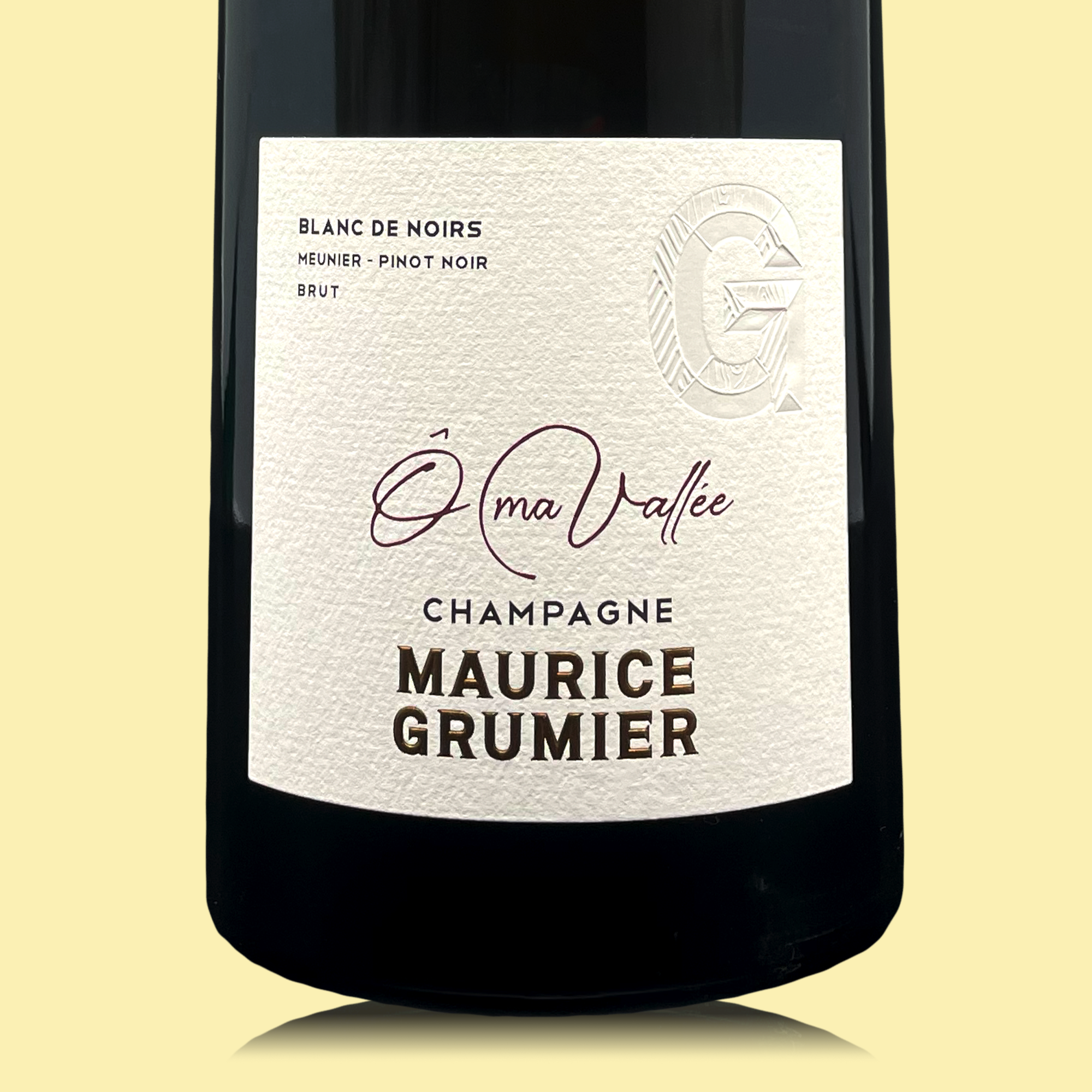 Grumier Ô Ma Vallée Blanc de Noirs Brut