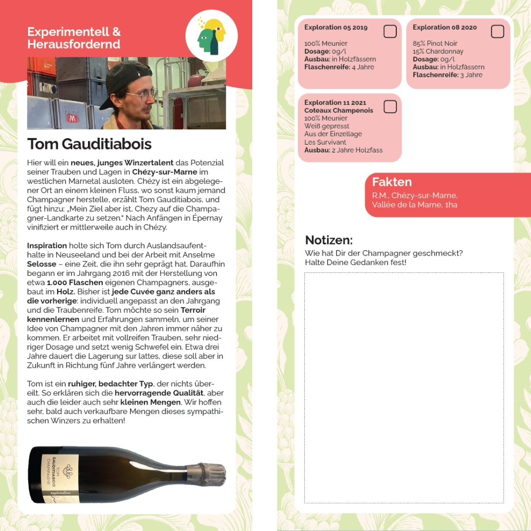 Producer Information Tom Gauditiabois