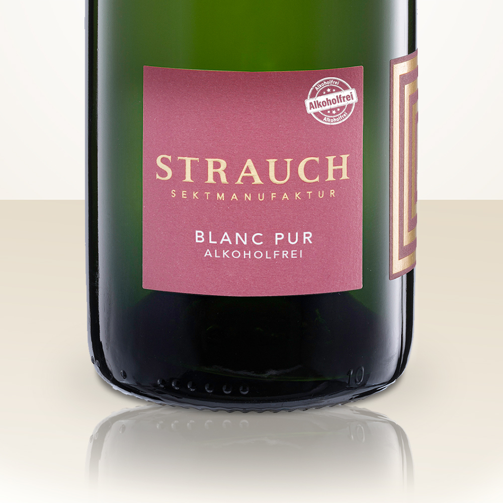 Strauch alcohol-free Blanc Pur