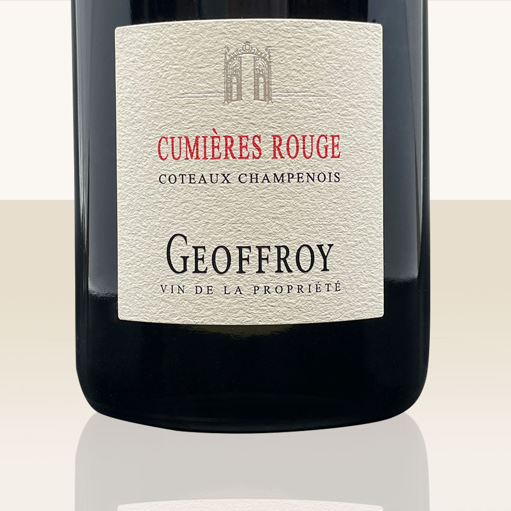 René Geoffroy (Stillwein) Cumieres Rouge Traditionnel