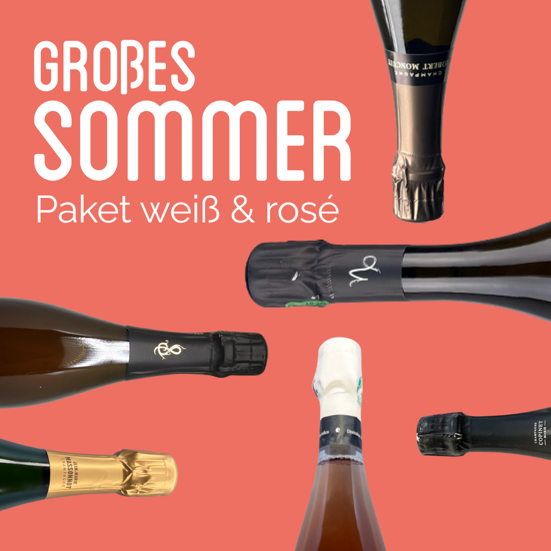 6er Sommerpaket weiß & rosé