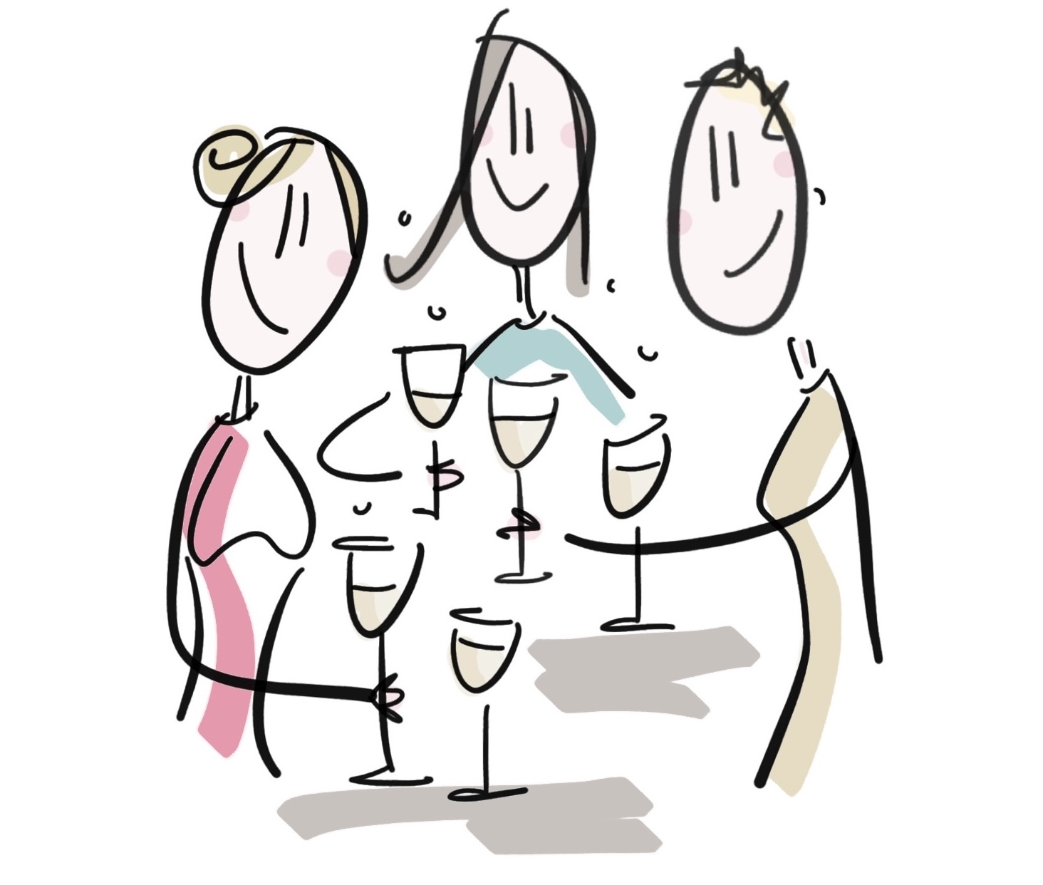 Gruß- und Glückwunschkarte von Ariane Sailer, Münchner Illustratorin