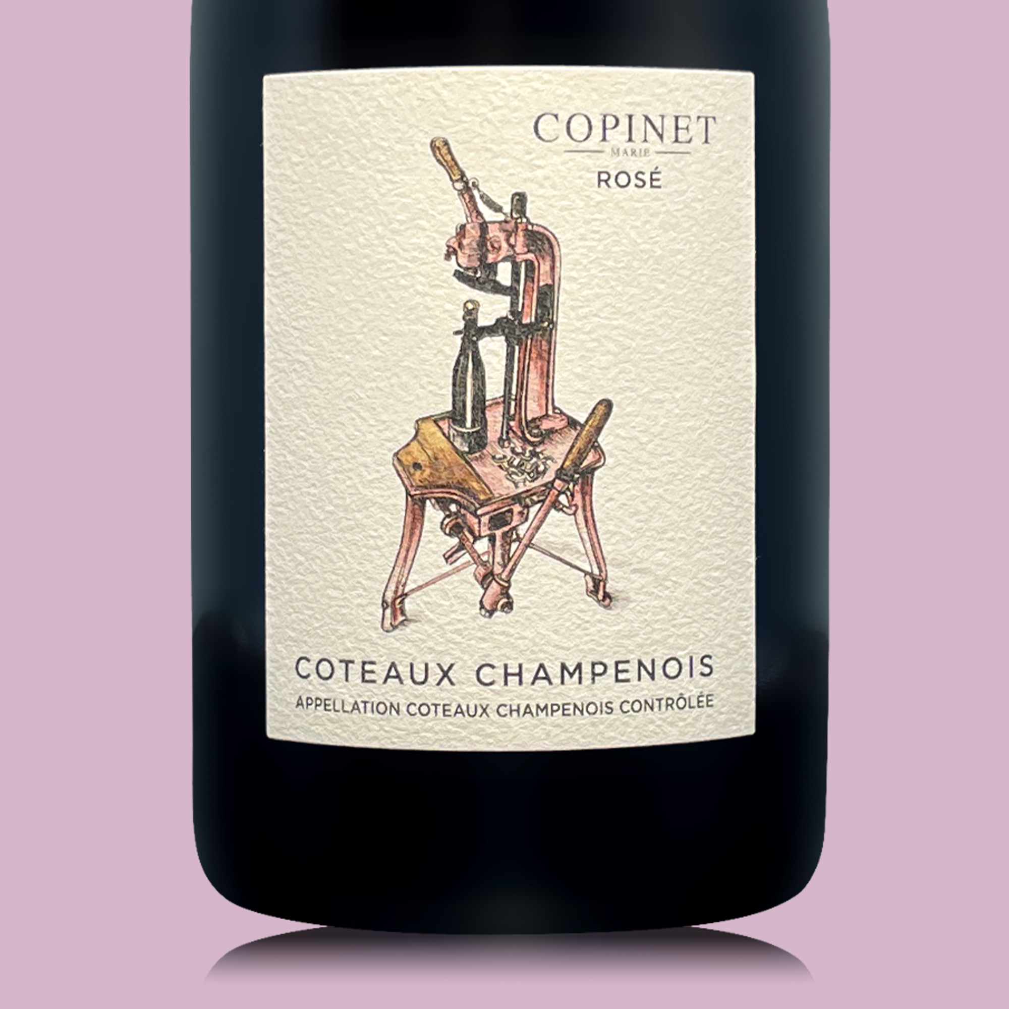 Marie Copinet (Still Wine) Coteaux Champenois Rosé - Bio
